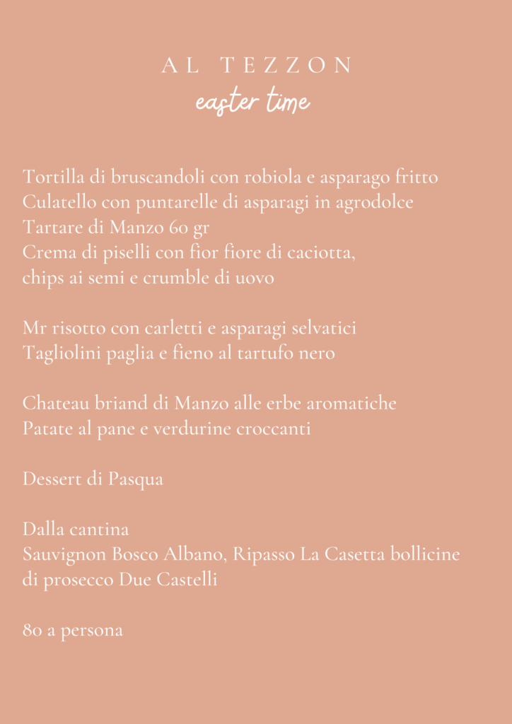 PASQUA AL TEZZON